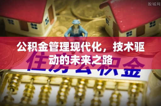 尼玛公积金管理现代化，技术驱动的未来之路
